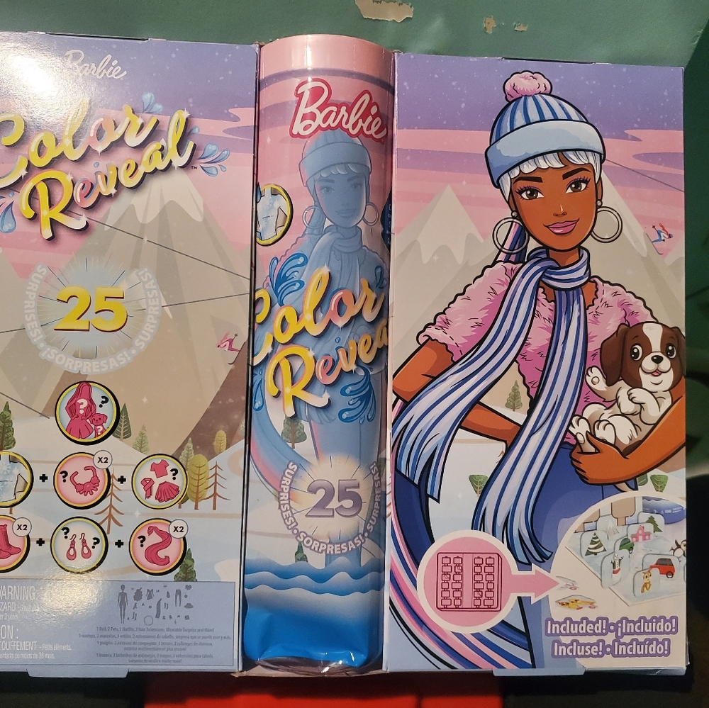 Barbie Color Reveal Christmas Advent Calendar